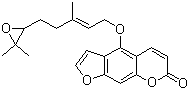 structure of CAS# 206978-14-5, 5-(6',7'-Epoxy)geranyloxypsoralen