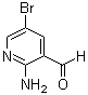 structure of CAS# 206997-15-1, 2-Amino-5-bromopyridine-3-carboxaldehyde