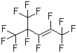 structure of CAS# 2070-70-4, Perfluoro(4-methylpent-2-ene)