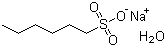structure of CAS# 207300-91-2, Sodium 1-hexanesulfonate monohydrate