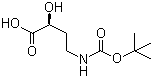 CAS # 207305-60-0, (2S)-4-[[(tert-Butoxy)carbonyl]amino]-2-hydroxybutanoic acid