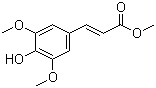 芥子酸甲酯分子结构 (CAS 20733-94-2)