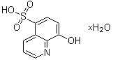 8-Hydroxy-5-quinolinesulfonic acid hydrate molecular structure (CAS 207386-92-3)