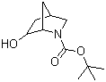 structure of CAS# 207405-59-2, 6-Hydroxy-2-azabicyclo[2.2.1]heptane-2-carboxylic acid tert-butyl ester