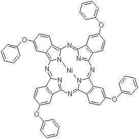 CAS # 207569-15-1, Nickel(II) 2,9,16,23-tetraphenoxy-29H,31H-phthalocyanine
