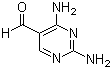 structure of CAS# 20781-06-0, 2,4-Diaminopyrimidine-5-carboxaldehyde