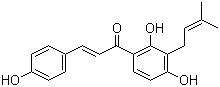 Isobavachalcone molecular structure (CAS 20784-50-3)