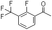 structure of CAS# 207853-63-2, 2'-Fluoro-3'-trifluoromethylacetophenone