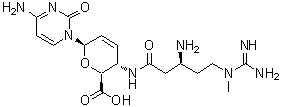 杀稻瘟菌素 S分子结构 (CAS 2079-00-7)