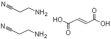 structure of CAS# 2079-89-2, beta-Ammoniumpropionitrile hemifumarate