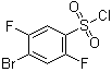 structure of CAS# 207974-14-9, 4-溴-2,5-二氟苯磺酰氯