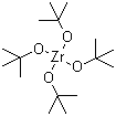 structure of CAS# 2081-12-1, Zirconium tert-butoxide