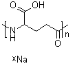 structure of CAS# 208106-41-6, Poly-gamma-L-glutamic acid sodium salt