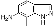 structure of CAS# 208457-82-3, 7-Methyl-1H-indazol-6-amine
