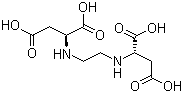 structure of CAS# 20846-91-7, N,N'-Ethylenediaminedisuccinic acid