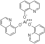 structure of CAS# 2085-33-8, 8-羟基喹啉铝