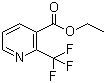 structure of CAS# 208517-35-5, Ethyl 2-(trifluoromethyl)nicotinate