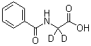 CAS 登录号：208928-78-3, N-苯甲酰基甘氨酸-2,2-d<sub>2</sub>
