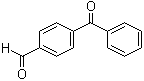 structure of CAS# 20912-50-9, 4-Formylbenzophenone