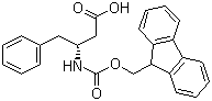 Fmoc-D-beta-homophenylalanine molecular structure (CAS 209252-16-4)