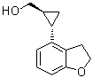 CAS 登录号：209257-03-4, (1R,2R)-rel-(-)-2-(2,3-二氢-4-苯并呋喃基)环丙烷甲醇