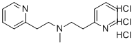 Betahistine EP Impurity C TriHCl molecular structure (CAS 2095467-43-7)