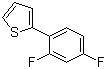 structure of CAS# 209592-66-5, 2-(2,4-二氟苯基)噻吩