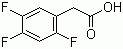 structure of CAS# 209995-38-0, 2,4,5-Trifluorophenylacetic acid