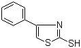 structure of CAS# 2103-88-0, 2-Mercapto-4-phenylthiazole