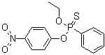 structure of CAS# 2104-64-5, O-Ethyl O-p-nitrophenyl benzenethiophosphonate