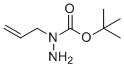 N-(丙-2-烯-1-基)(叔丁氧基)碳酰肼分子结构 (CAS 21075-86-5)
