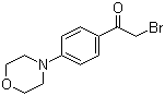 2-溴-1-(4-吗啉苯基)-1-乙酮分子结构 (CAS 210832-85-2)