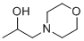 structure of CAS# 2109-66-2, N-(2-Hydroxypropyl)morpholine