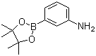 3-氨基苯硼酸频哪醇酯分子结构 (CAS 210907-84-9)