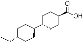 CAS # 211188-82-8, trans-4-Ethylcyclohexylcyclohexane-4''-carboxylic acid, trans-4-(trans-4'-Ethylcyclohexyl)cyclohexanecarboxylic acid