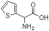 structure of CAS# 21124-40-3, 2-噻吩基甘氨酸