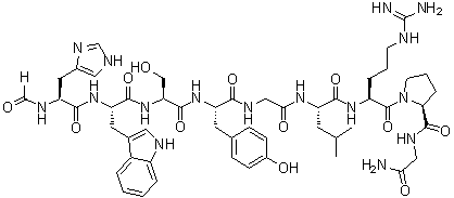 CAS # 211376-91-9, N-Formyl-2-10-luteinizing hormone-releasing factor (swine)