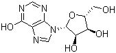 structure of CAS# 21138-24-9, L-Inosine