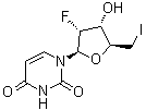 CAS # 211694-25-6, 2',5'-Dideoxy-2'-fluoro-5'-iodouridine, 1-(2,5-Dideoxy-2-fluoro-5-iodo-beta-D-ribofuranosyl)-2,4(1H,3H)-pyrimidinedione