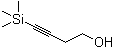 structure of CAS# 2117-12-6, 4-Trimethylsilyl-3-butyn-1-ol