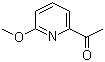 2-乙酰基-6-甲氧基吡啶分子结构 (CAS 21190-93-2)