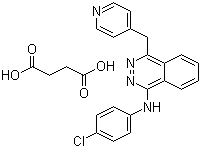 structure of CAS# 212142-18-2, Vatalanib succinate