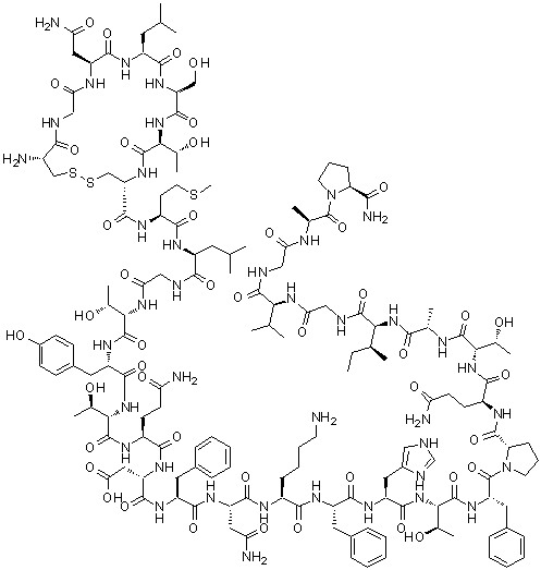 structure of CAS# 21215-62-3, Human calcitonin (1-32)
