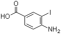 4-Amino-3-iodobenzoic acid molecular structure (CAS 2122-63-6)