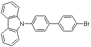structure of CAS# 212385-73-4, 9-(4'-Bromobiphenyl-4-yl)-9H-carbazole