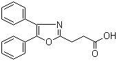 structure of CAS# 21256-18-8, Oxaprozin