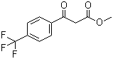 structure of CAS# 212755-76-5, 4-三氟甲基苯甲酰基乙酸甲酯