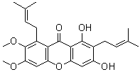 Cowaxanthone B molecular structure (CAS 212842-64-3)