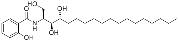水杨酰植物鞘氨醇分子结构 (CAS 212908-67-3)