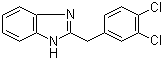 structure of CAS# 213133-77-8, 2-(3,4-二氯苄基)苯并咪唑